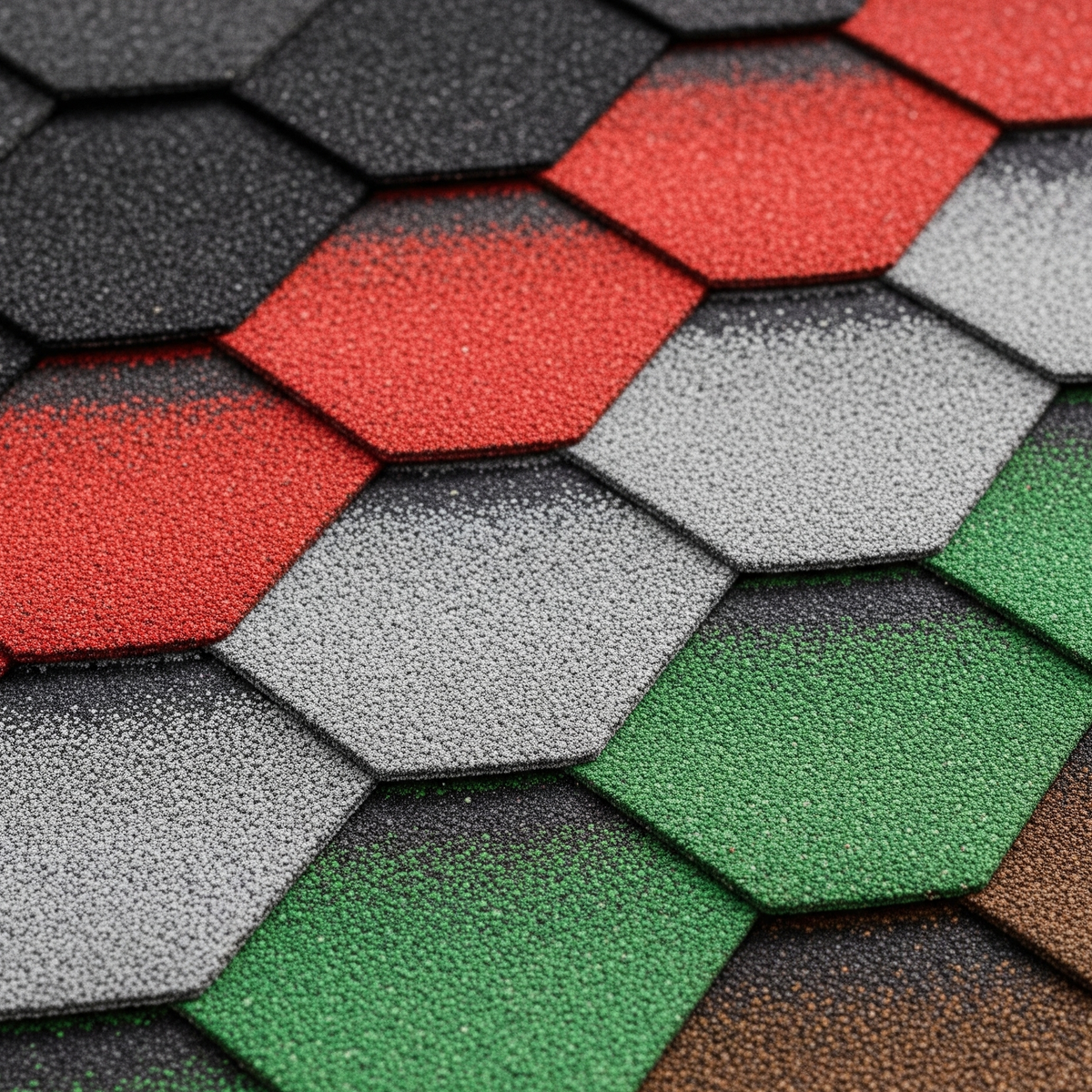 Bitumen Felt Roof Shingles
