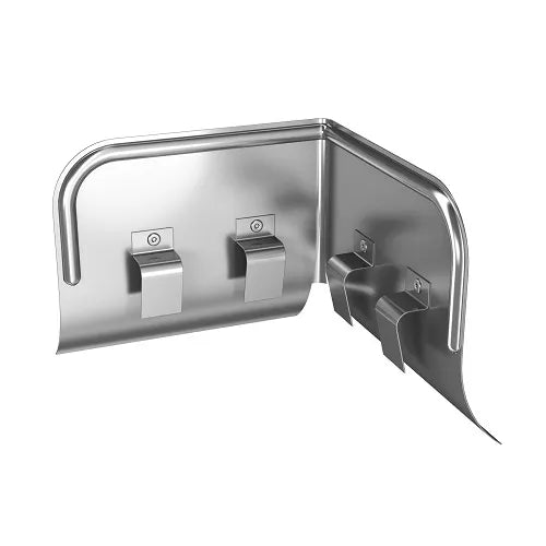 RoofArt Galvanised Steel Guttering Overflow Element for Internal 90 ...