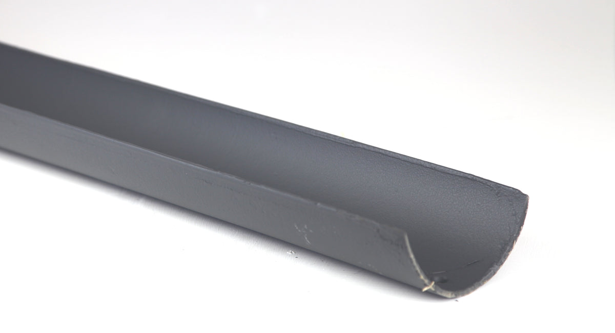 Hargreaves Plain Half Round Cast Iron Gutter 1829mm – ARM Building Supplies