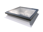 Brett Martin Flat Glass Rooflight - Quick Delivery - 150mm uPVC Kerb
