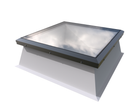 Brett Martin Flat Glass Rooflight - Quick Delivery - 300mm uPVC Kerb